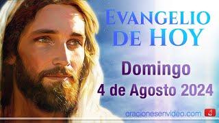 Evangelio de HOY. Domingo 4 de agosto 2024 Jn 624-35