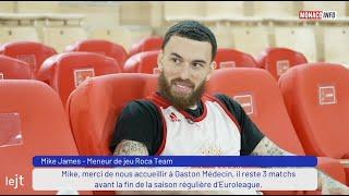 Basket  Interview de Mike James