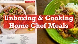 Home Chef Unboxing and Cooking One of the Best Home Chef Meals Home Chef Coupon Code