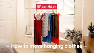 Pack Hack for hanging clothes  PODS