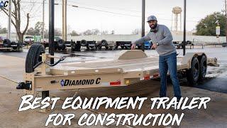 The Best Equipment Trailer For Construction   Diamond C