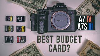 Save Money on Sony A7 IV & A7S III SD Cards - Everything You Need to Know to Choose the Right One