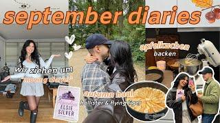 life update *wir ziehen um* neues buch freunde zu besuch herbst haul cozy september diaries