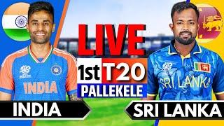 India vs Sri Lanka 1st T20  Live Cricket Match Today  IND vs SL Live Match Today  IND vs SL