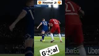 Neymar Jr on fire  #shorts #goal