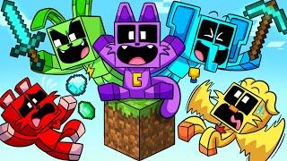 SKYBLOCK SMILING CRITTERS in MINECRAFT? Poppy Playtime 3 Animation