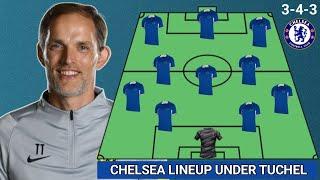 Welcome back? Chelsea potential lineup under thomas tuchel 343 formation 