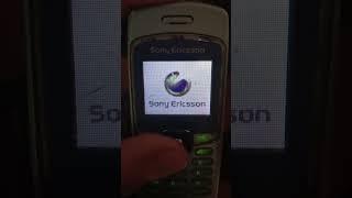 Sony Ericsson T226 - Startup and shutdown retake #oldphones #sonyericsson #shorts