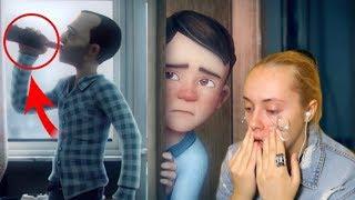 РЕАКЦИЯ НА САМЫЕ ГРУСТНЫЕ АНИМАЦИИ НА СВЕТЕ  REACTING TO THE SADDEST ANIMATIONS EVER MADE