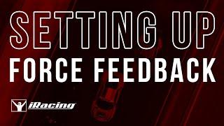 HOW TO SETUP FORCE FEEDBACK IN IRACING  2023