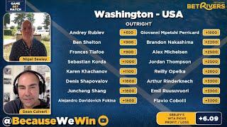 ATP Washington D.C. Predictions - Can Tiafoe Win at Home? Korda Rublev Looking for Wins