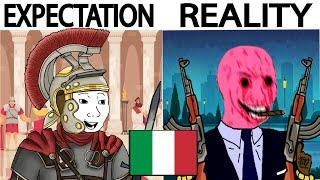 EXPECTATION vs REALITY-ITALY