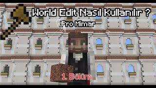 Pro Mimar  Minecraft World Edit Nasıl Kullanılır ? l 1. Bölüm