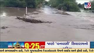 Rajkot witnessed heavy rains from early morning several farms waterlogged  Gujarat Rains  Monsoon