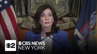 Gov. Kathy Hochul provides update on final day of New Yorks legislative session