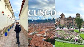 【ペルーひとり旅VLOG】世界遺産の街クスコの様子をゆる〜くお届け