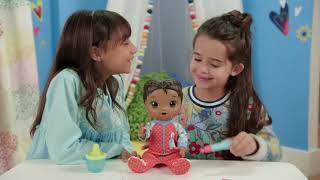 Boneca Baby Alive Aprendendo a Cuidar Negra E6941- Hasbro Mix My Medicine Baby