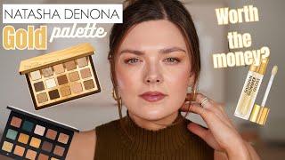 NEW Natasha Denona Golden Palette & Golden Shimmer Gloss FIRST IMPRESSION 