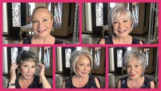 Glamorous Grey Wig Styles for Women Over 60 Official Godivas Secret Wigs Video