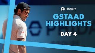 Auger-Aliassime Takes On Hanfmann Berrettini vs Galan & More  Gstaad 2024 Highlights Day 4