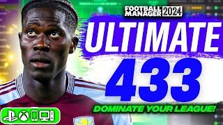 The ULTIMATE Underdog 433 FM24 Tactic  Best FM24 Tactics