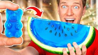 Best of FOOD CHALLENGES Eating the Worlds SPICIEST vs SOUREST Banned Candy + Epic Food Art Pranks