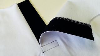 Sewing course how to sew a polo shirt 2     Kurs szycia plisa polo koszulka z dzianiny