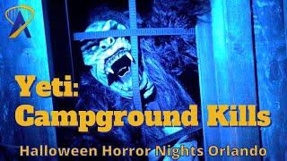 Yeti Campground Kills Haunted House at Halloween Horror Nights Orlando 2023