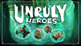 Unruly Heroes - WERE LITTLE BABIES?? 4-Player Gameplay