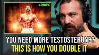 DOUBLE Your TESTOSTERONE Naturally With These TRICKS  Andrew Huberman