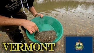 Placer Gold Mining in Vermont for Fun