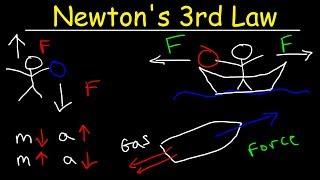 Newtons Third Law of Motion - Action and Reaction Forces