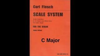 Carl Felsch Violin ScaleC MajorNO.5칼플레쉬 바이올린 스케일다장조5번백석예대 실기시험 준비