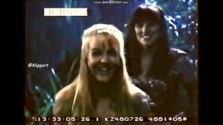 Lucy Lawless stomach growling on the set of Xena... Vol. 2