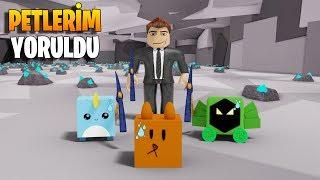  Petlerim Çooooook Yoruldu   Pet Mining Simulator  Roblox Türkçe