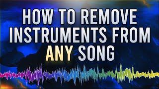 How To Remove ANY Instrument From ANY Song For FREE PC iPhone Android