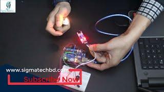 Flames of Fire Detector with Flame sensor with Arduino Buzzer & LED Project