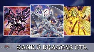 Yu-Gi-Oh MASTER DUEL - Rank 8 Dragons OTK Ft. Indigo-Eyes Silver Dragon  New Blue-eyes XYZ monster