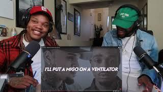 CHRIS BROWN IN HIS 2PAC BAG  Chris Brown - Weakest Link Quavo Diss Lyrics REACTION