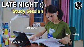 Late Night Study Vlog   Midnight Motivation  Himani Sharma