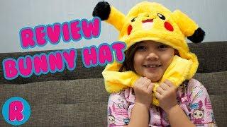 Review Bunny Hat LED Model Pikachu