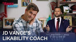 Meet JD Vance’s Likability Coach Nathaniel Gordon  The Daily Show