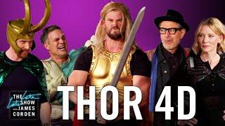 Thor Ragnarok 4D w the Thor Cast