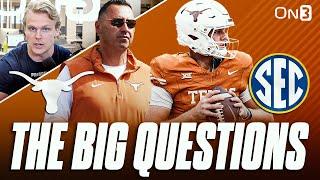 BIG Questions For Texas Longhorns Moving To SEC?  Quinn Ewers Steve Sarkisian READY For 2024?