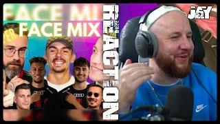 Neues geiles Format Ich bin auch dabei FACE MIX - RAPPER X YOUTUBER erraten  REACTION