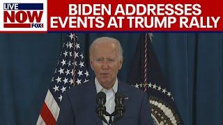 Biden addresses suspected shooting at Trump rally  LiveNOW from FOX