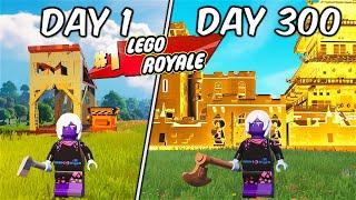 I Spent 300 Days in LEGO FORTNITE Heres What Happened..