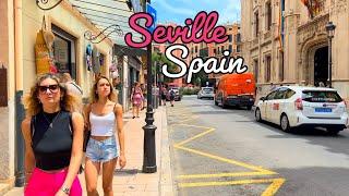 Seville Spain   Summer 2023  4K-HDR Walking Tour