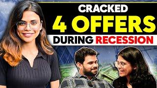 How She Cracked 4 Offers During Recession  Resume Building and LinkedIn Referrals