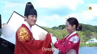 shin hye sun and kim jung hyun sweet moment bts